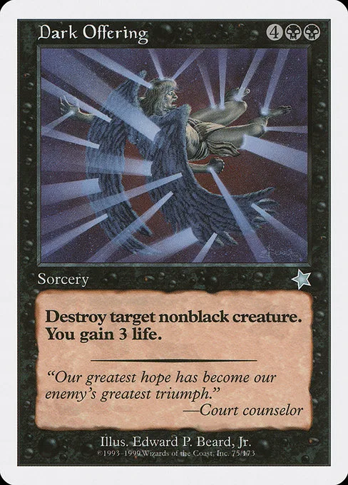 Dark Offering · Starter 1999 75/173