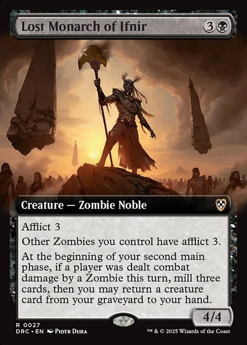 Lost Monarch of Ifnir · Aetherdrift Commander 27/184