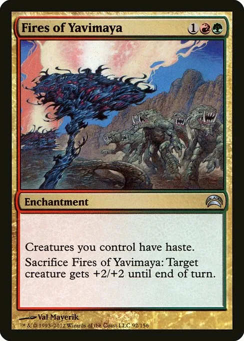 Fires of Yavimaya · Planechase 2012 92/156