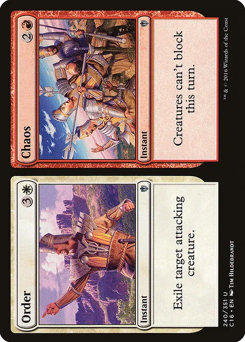 Order // Chaos · Commander 2016 240/351