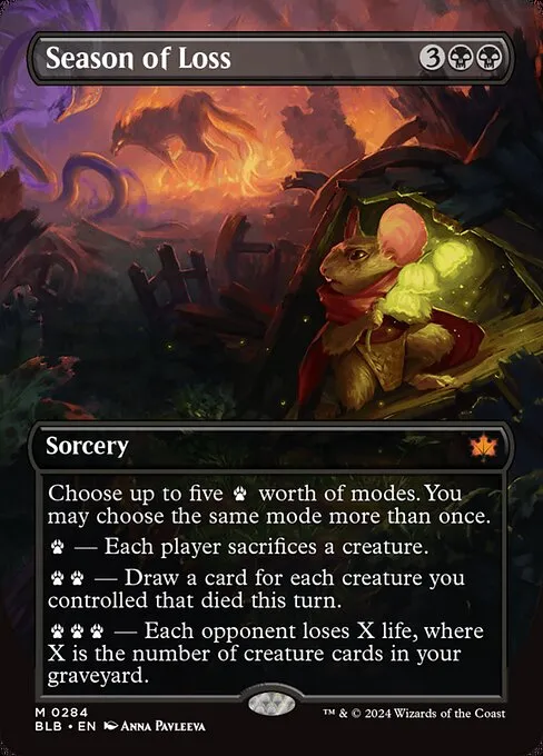 Season of Loss · Bloomburrow 284/398