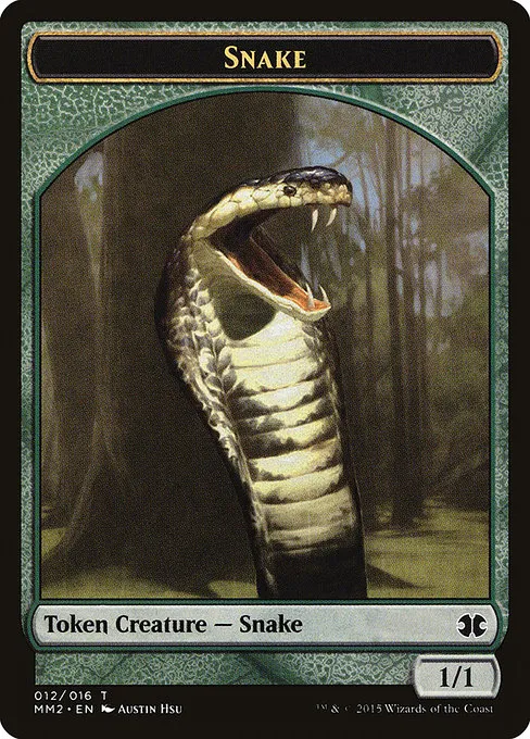 Snake · Modern Masters 2015 Tokens 12/16