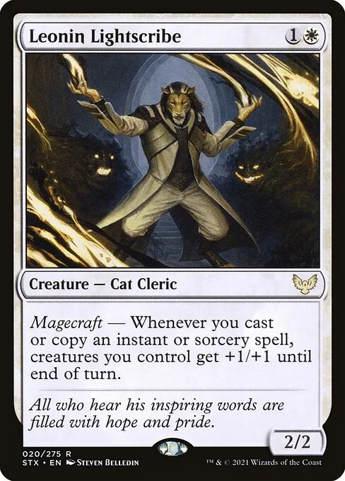 Leonin Lightscribe · Strixhaven: School of Mages 20/393