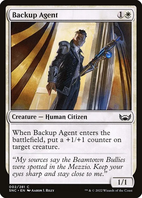 Backup Agent · Streets of New Capenna 2/513