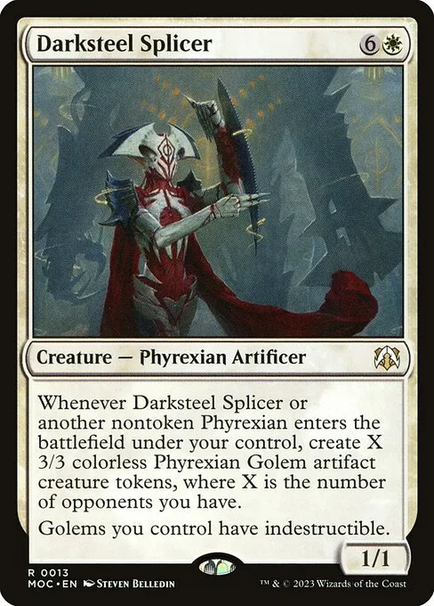 Darksteel Splicer · March of the Machine Commander 13/450