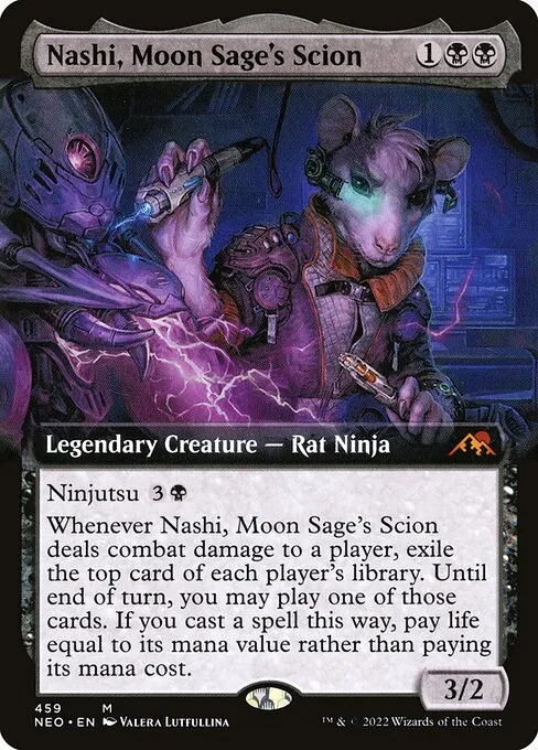 Nashi, Moon Sage's Scion · Kamigawa: Neon Dynasty 459/531