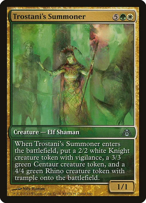 Trostani's Summoner · Dragon's Maze Promos 110/6