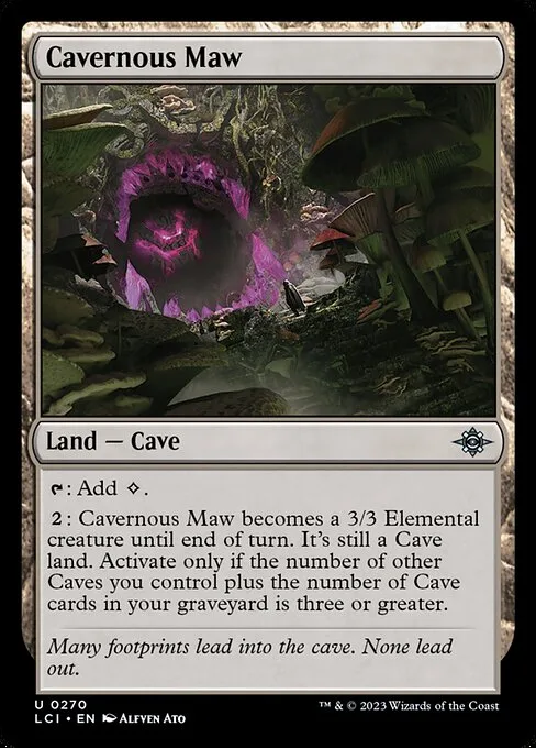 Cavernous Maw · The Lost Caverns of Ixalan 270/416