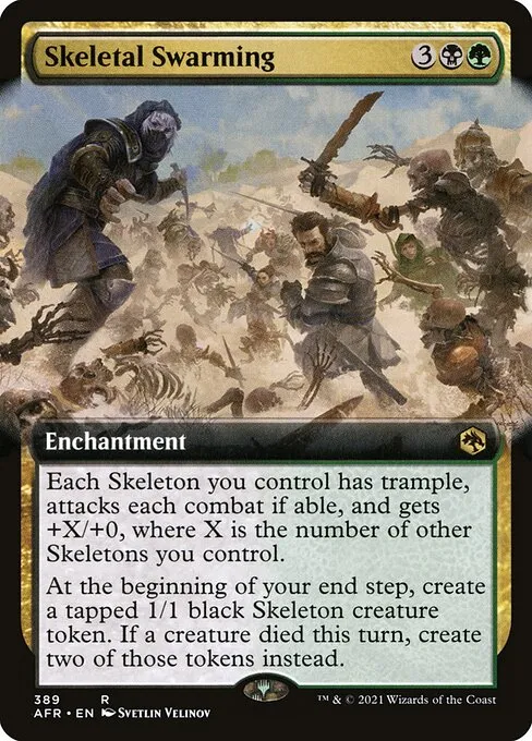 Skeletal Swarming · Adventures in the Forgotten Realms 389/424