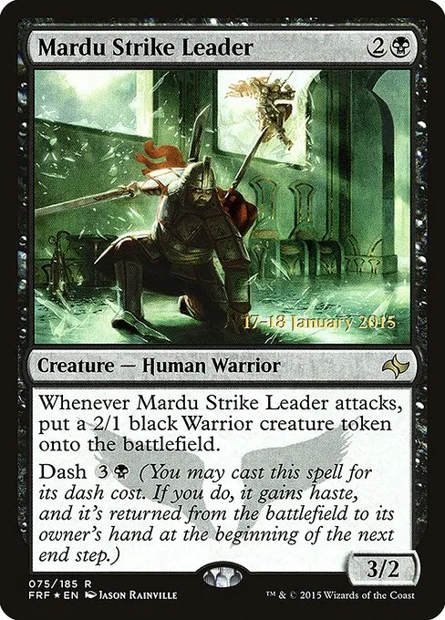 Mardu Strike Leader · Fate Reforged Promos 75s/43