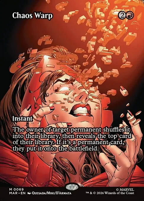 Chaos Warp · Marvel Universe 69/53