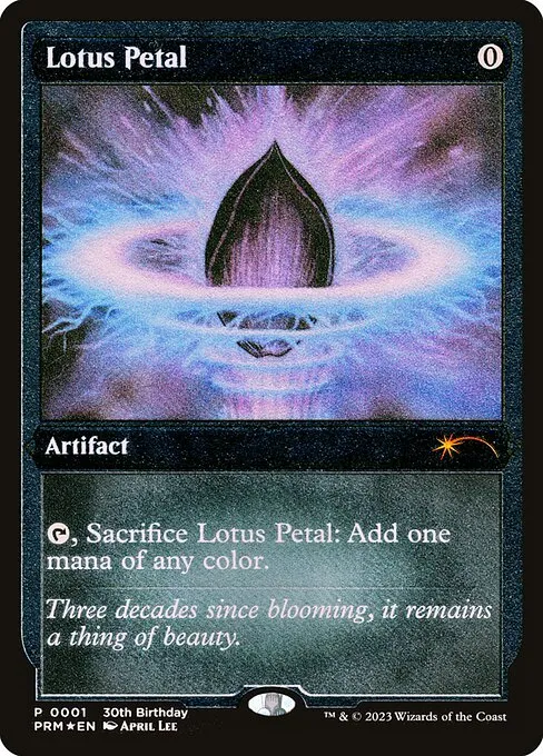 Lotus Petal · 30th Anniversary Misc Promos 2/5