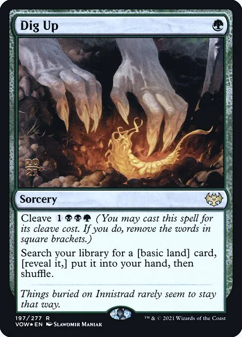 Dig Up · Innistrad: Crimson Vow Promos 197s/121
