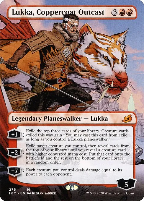 Lukka, Coppercoat Outcast · Ikoria: Lair of Behemoths 276/390