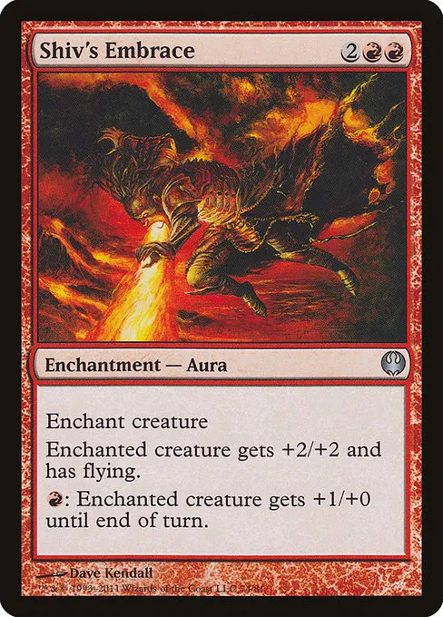 Shiv's Embrace · Duel Decks: Knights vs. Dragons 74/81