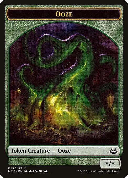 Ooze · Modern Masters 2017 Tokens 13/21