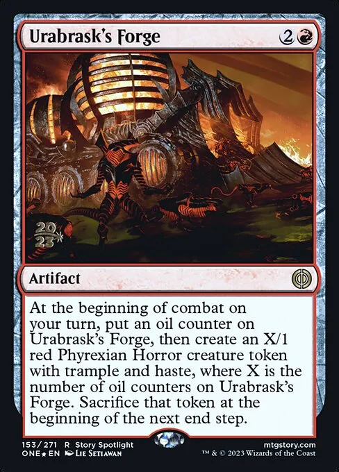 Urabrask's Forge · Phyrexia: All Will Be One Promos 153s/160