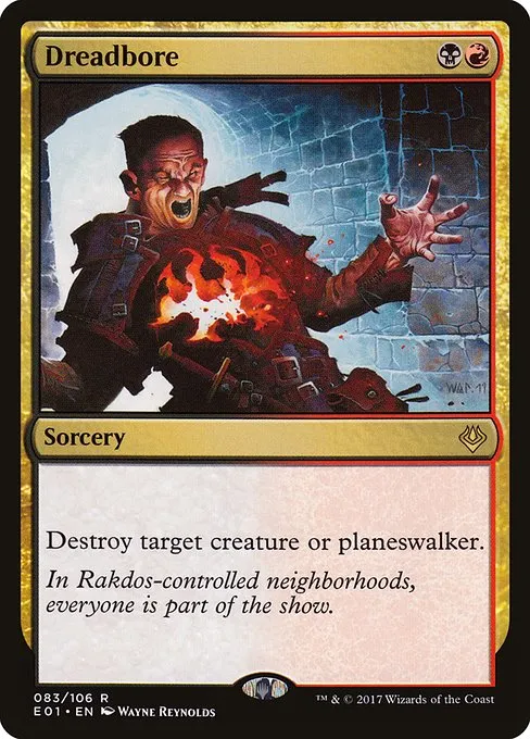 Dreadbore · Archenemy: Nicol Bolas 83/106