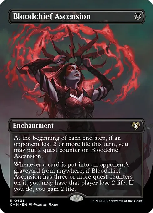 Bloodchief Ascension · Commander Masters 636/1067