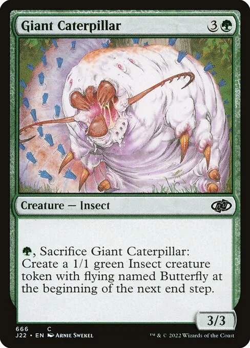Giant Caterpillar · Jumpstart 2022 666/835