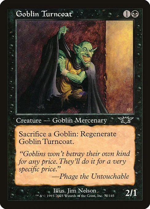 Goblin Turncoat · Legions 72/145
