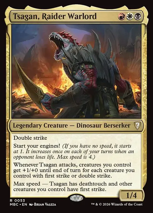 Tsagan, Raider Warlord · Mystery Booster: Commander Edition 53/2
