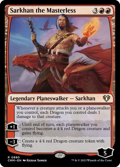 Sarkhan the Masterless · Commander Masters 880/1067