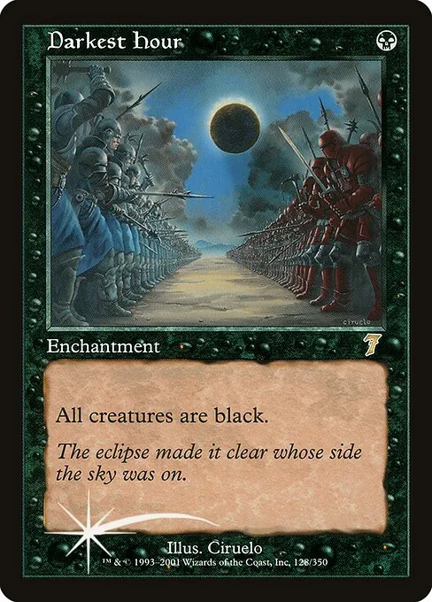 Darkest Hour · Seventh Edition 128★/708