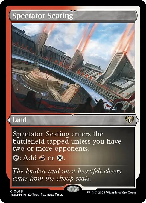 Spectator Seating · Commander Masters 618/1067