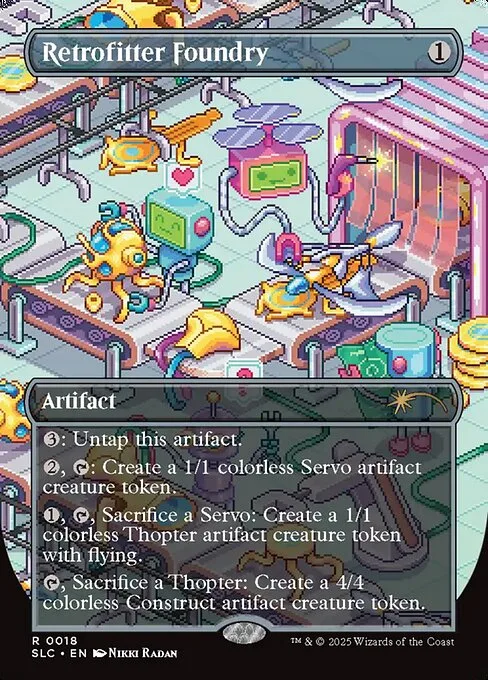 Retrofitter Foundry · Secret Lair Countdown 18/84