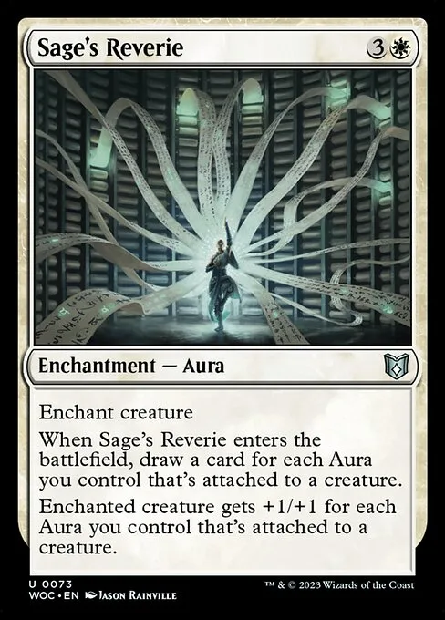 Sage's Reverie · Wilds of Eldraine Commander 73/173