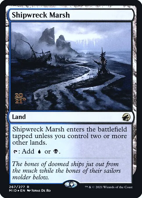 Shipwreck Marsh · Innistrad: Midnight Hunt Promos 267s/155