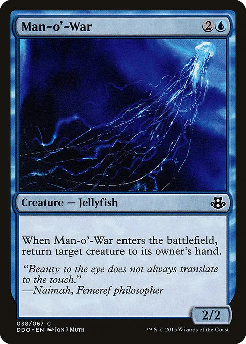 Man-o'-War · Duel Decks: Elspeth vs. Kiora 38/67