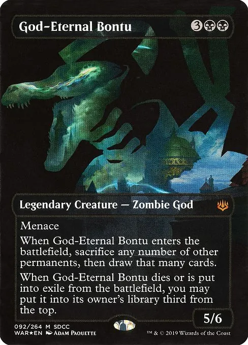 God-Eternal Bontu · San Diego Comic-Con 2019 92/5