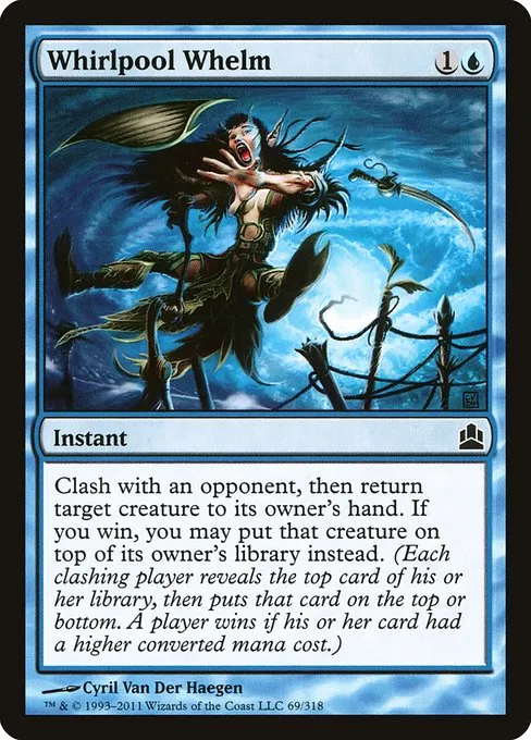 Whirlpool Whelm · Commander 2011 69/318