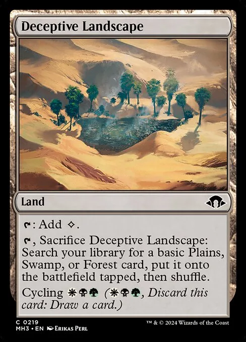 Deceptive Landscape · Modern Horizons 3 219/528