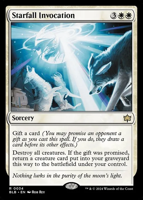 Starfall Invocation · Bloomburrow 34/398