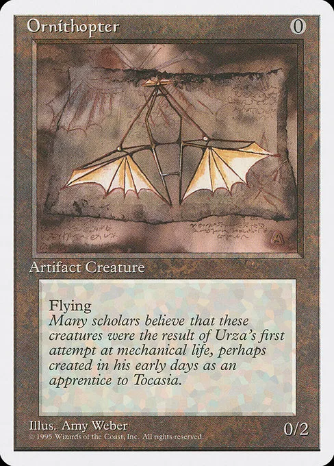 Ornithopter · Fourth Edition 341/380
