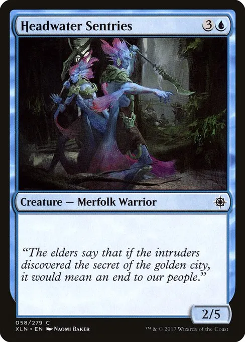 Headwater Sentries · Ixalan 58/289