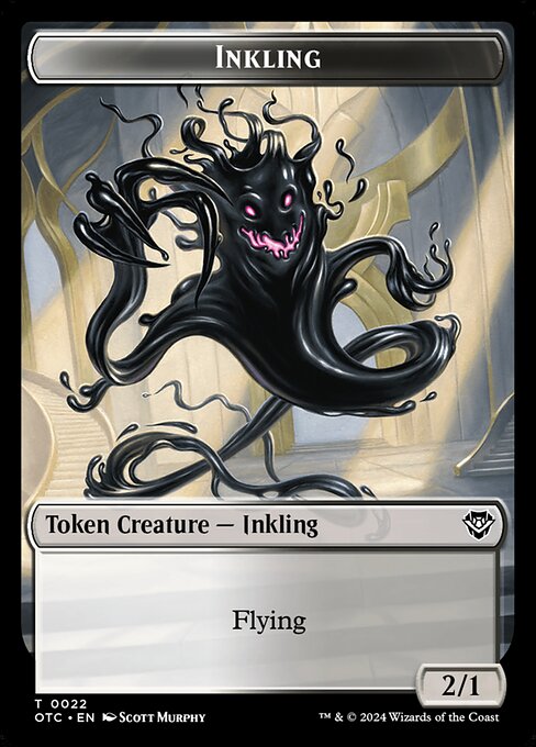 Inkling · Outlaws of Thunder Junction Commander Tokens 22/41