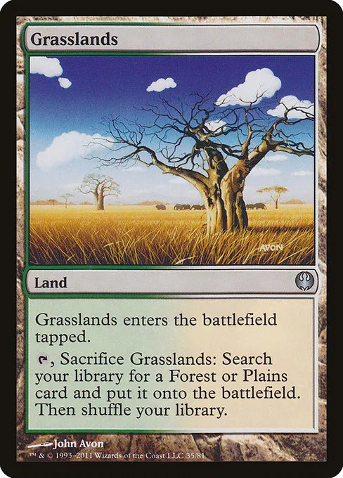 Grasslands · Duel Decks: Knights vs. Dragons 35/81