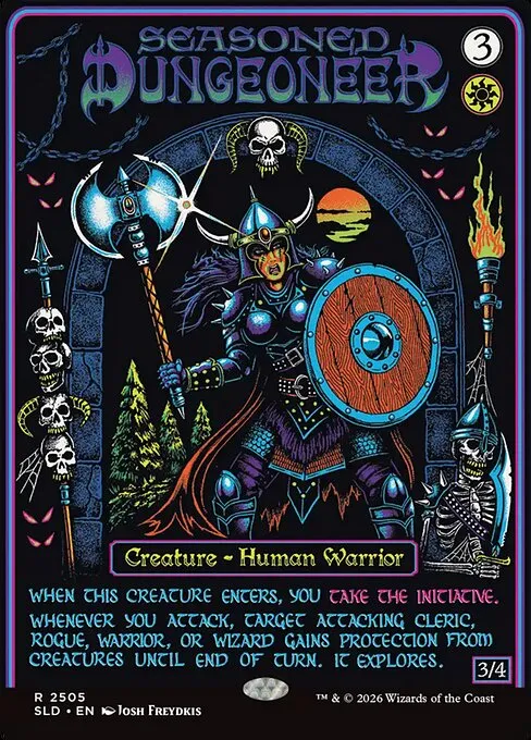 Seasoned Dungeoneer · Secret Lair Drop 2505/2547