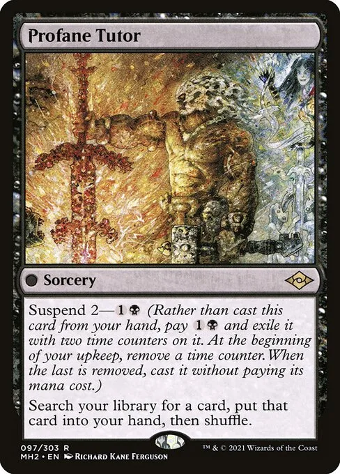 Profane Tutor · Modern Horizons 2 97/493
