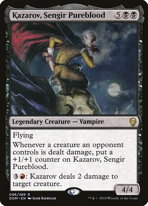 Kazarov, Sengir Pureblood · Dominaria 96/280