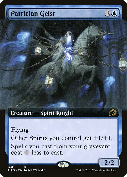 Patrician Geist · Innistrad: Midnight Hunt 338/399