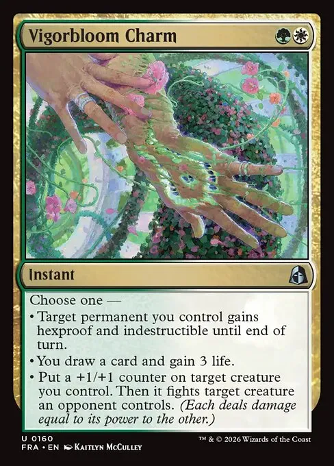 Vigorbloom Charm · Reality Fracture 160/7