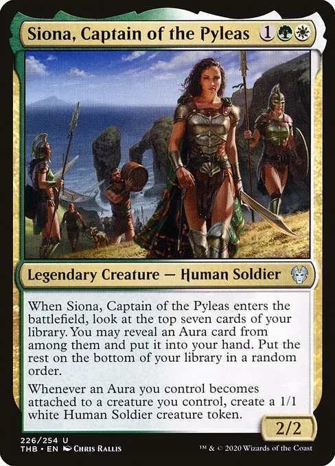Siona, Captain of the Pyleas · Theros Beyond Death 226/358