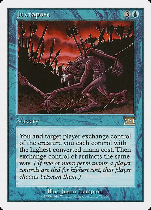 Juxtapose · Classic Sixth Edition 77/351