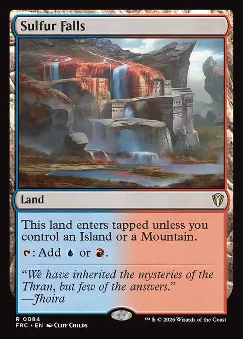 Sulfur Falls · Reality Fracture Commander 84/2