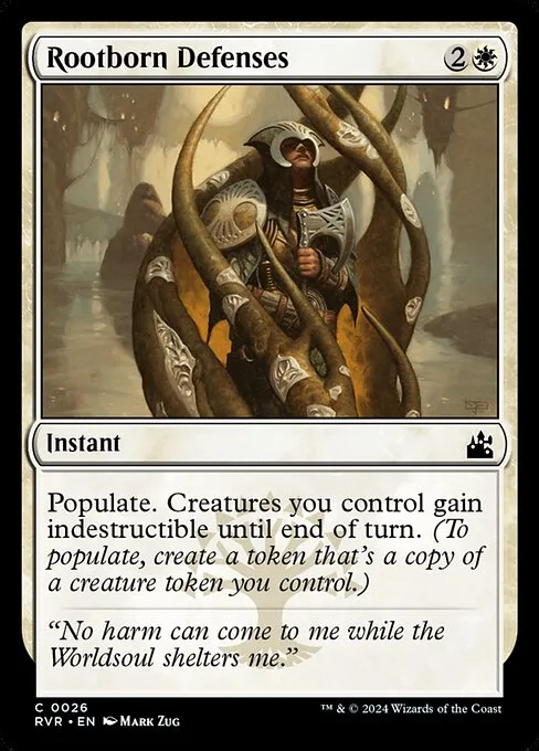 Rootborn Defenses · Ravnica Remastered 26/531